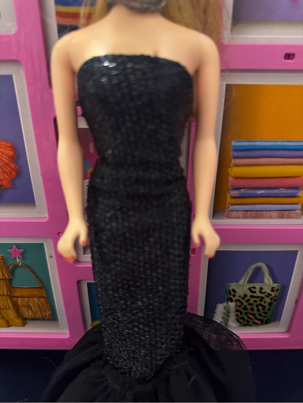 Barbie Collector Edition Solo in the Spotlight Doll Blonde Hair Dress Jewelry - Picture 5 of 7